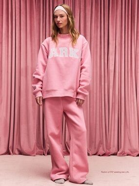 Parke Valentines Blush/Lavender Mockneck L/XL BRAND NEW